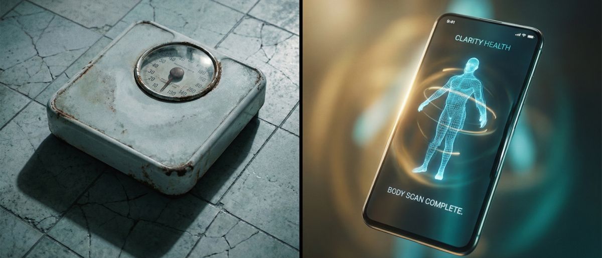 Warum deine Waage Fett und Wasser verwechselt (und dich grundlos stresst)